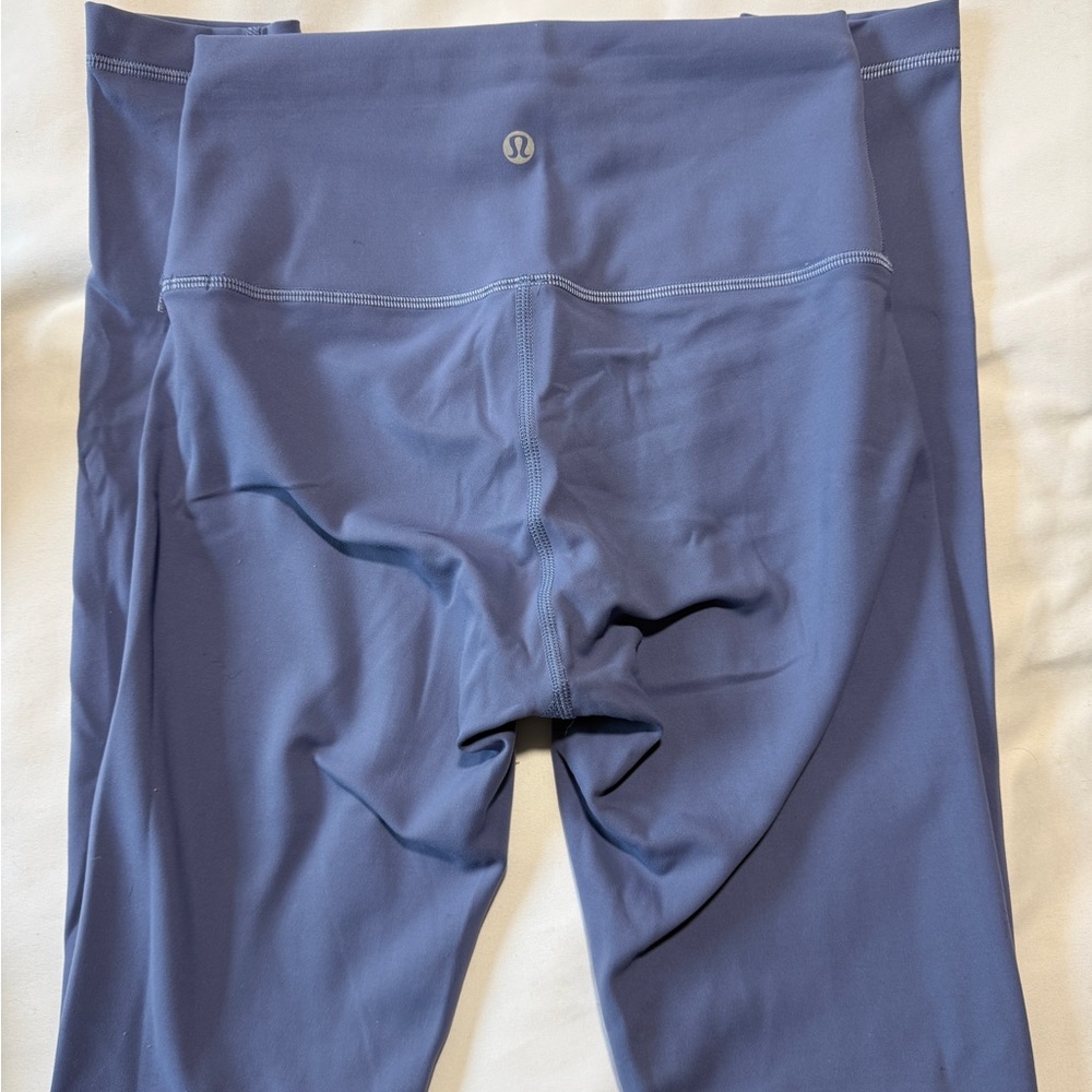 Lululemon Wonder Train Periwinkle Leggings